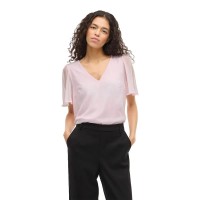 дамски,блузи,vila,falia,short,sleeve,blouse,pink,(cherry,blossom)