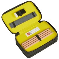 канцеларски,принадлежности,lego,ninjago,3,layer,pencil,case,black,(multicolor)
