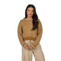 блуза,дамски,пуловери,дамски,плетени,дрехи,salty,crew,starlight,sweater,brown,(bronze)