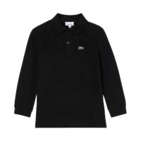 дамски,блузи,с,яка,мъжки,блузи,с,яка,lacoste,kids,947387,long,sleeve,polo,black,(black)