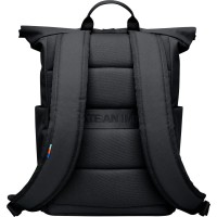 раница,раници,got,bag,rolltop,easy,small,monochrome,backpack,black,(shark)