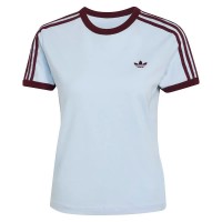 тениска,мъжки,тениски,дамски,тениски,adidas,originals,3,stripes,slim,short,sleeve,t,shirt,blue,(crystal,sky,maroon)