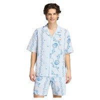 риза,с,къс,ръкав,дамски,ризи,мъжки,ризи,adidas,originals,resort,short,sleeve,shirt,blue,(blue)