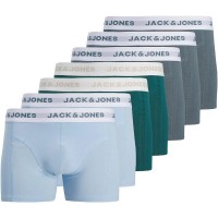 боксерки,мъжко,бельо,jack,&,jones,dean,solid,trunks,boxers,7,units,multicolor,(stormy,weather,stormy,weather,atlantic,deep,chambray,blue)