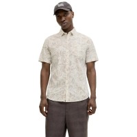 риза,с,къс,ръкав,дамски,ризи,мъжки,ризи,jack,&,jones,ethan,short,sleeve,shirt,beige,(cloud,dancer,print,flower,aop)