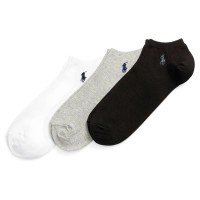 чорапи,мъжки,чорапи,дамски,чорапи,ralph,lauren,449655213,short,socks,3,pairs,multicolor,(black,grey,white)