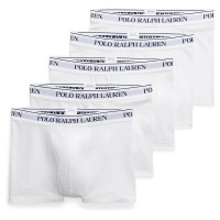 боксерки,мъжко,бельо,polo,ralph,lauren,714864292,trunks,boxers,5,units,white,(white)
