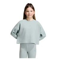 блуза,детски,блузи,adidas,future,icons,3,stripes,cropped,sweatshirt,grey,(wonder,sage,tactile,green)