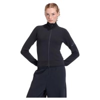 блуза,дамски,блузи,adidas,soft,lux,slim,full,zip,sweatshirt,black,(black)