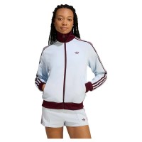 блуза,дамски,блузи,adidas,originals,classic,full,zip,sweatshirt,white,(crystal,sky,maroon)