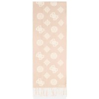 шал,ръкавици,шапки,и,шалове,guess,cresidia,ii,scarf,beige,(dark,taupe,logo)