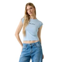 тениска,мъжки,тениски,дамски,тениски,guess,jeans,w6ri21j1314,short,sleeve,t,shirt,blue,(aerial,blue)