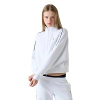 блуза,дамски,блузи,guess,jeans,w6rq10kd122,full,zip,sweatshirt,white,(pure,white)