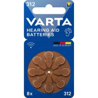 батерии,varta,hearing,aid,batteries,type,312,8,units,clear,(brown)