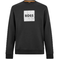 блуза,мъжки,пуловери,boss,10257973,sweatshirt,black,(black)
