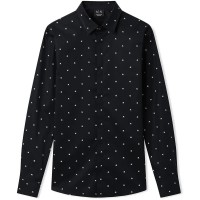 риза,с,дълъг,ръкав,дамски,ризи,мъжки,ризи,armani,exchange,xm000625,af13184,long,sleeve,shirt,black,(ax,cross,logo,deep,navy)