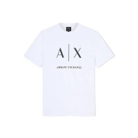 тениска,мъжки,тениски,дамски,тениски,armani,exchange,xm002683,af10356,short,sleeve,t,shirt,white,(white)