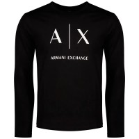 тениска,мъжки,тениски,дамски,тениски,armani,exchange,xm002684,af10356,t,shirt,black,(black)
