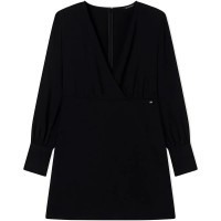 рокля,дамски,поли,и,рокли,armani,exchange,xw002205,af16125,dress,black,(black)