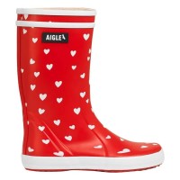 обувки,дамски,боти,мъжки,боти,aigle,lolly,pop,play3,rain,boots,red,(heart,red)