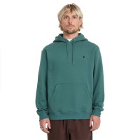 суичър,мъжки,пуловери,volcom,single,stone,hoodie,green,(rifle,green)