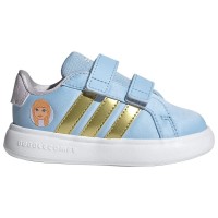 детски,маратонки,мъжки,маратонки,дамски,маратонки,adidas,disney,frozen,grand,court,3.0,infant,trainers,blue,(glow,blue,gold,met,ice,lavender)