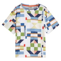 тениска,мъжки,тениски,дамски,тениски,scotch,&,soda,183029,short,sleeve,t,shirt,multicolor,(patchwork,infinity)