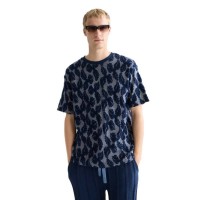 тениска,мъжки,тениски,дамски,тениски,scotch,&,soda,183239,short,sleeve,t,shirt,blue,(pageant,blue)