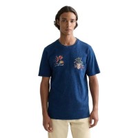тениска,мъжки,тениски,дамски,тениски,scotch,&,soda,the,40th,anniversary,heroes,short,sleeve,t,shirt,blue,(indigo)