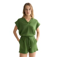 риза,с,къс,ръкав,дамски,блузи,scotch,&,soda,u9e01312t,short,sleeve,sweatshirt,green,(garden,green)