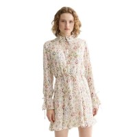 рокля,дамски,поли,и,рокли,scotch,&,soda,ufu01176t,long,sleeve,short,dress,beige,(cosmic,sky,eggnog)