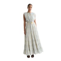 рокля,дамски,поли,и,рокли,scotch,&,soda,ufu01432t,sleeveless,long,dress,multicolor,(cactus,stripe,placed,raffia)