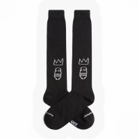 чорапи,мъжки,чорапи,jimmy,lion,kh,basquiat,sugar,ray,robinson,long,socks,black,(black)