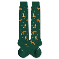 чорапи,мъжки,чорапи,jimmy,lion,kh,dusk,fox,long,socks,green,(green)
