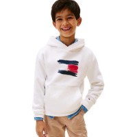 суичър,детски,блузи,tommy,hilfiger,kb0kb10112,hoodie,white,(white)