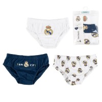 детско,бельо,real,madrid,real,madrid,slips,3,units,white,blue,(multicolor)