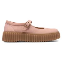 обувки,дамски,обувки,clarks,shoes,torhill,mary,jane,pink,(light,pink,suede)