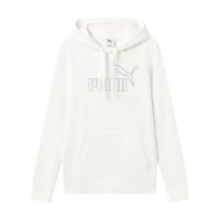 суичър,дамски,блузи,puma,ess,rhinestone,hoodie,white,(puma,white)
