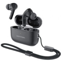 слушалки,слушалки,vention,echo,lite,e11,plus,wireless,earphones,black,(black)