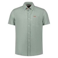 риза,с,къс,ръкав,дамски,ризи,мъжки,ризи,nza,new,zealand,26cn506s,short,sleeve,shirt,green,(mist,green,melange)