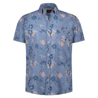 риза,с,къс,ръкав,дамски,ризи,мъжки,ризи,nza,new,zealand,26cn543s,short,sleeve,shirt,blue,(navy,sky)