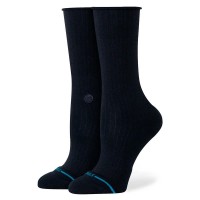 чорапи,мъжки,чорапи,дамски,чорапи,stance,rolled,solid,crew,socks,black,(black)