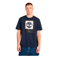 тениска,мъжки,тениски,дамски,тениски,timberland,stack,logo,short,sleeve,t,shirt,blue,(dark,sapphire)