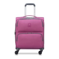 куфари,delsey,ucb,soft,slim,expandable,54cm,38l,trolley,bag,pink,(pink)