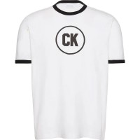 тениска,мъжки,тениски,дамски,тениски,calvin,klein,jeans,lv04rf821g,short,sleeve,t,shirt,white,(bright,white)