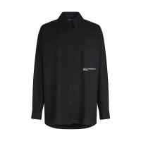 риза,с,дълъг,ръкав,дамски,ризи,karl,lagerfeld,jeans,a3w11010,oxford,long,sleeve,shirt,black,(black)
