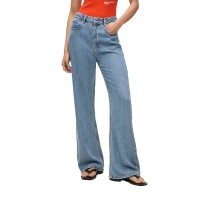 дънки,мъжки,панталони,дамски,панталони,karl,lagerfeld,jeans,b2w10099,flare,fit,high,waist,jeans,blue,(washed,mid,blue)