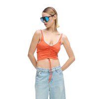 дънки,дамски,топове,karl,lagerfeld,jeans,b2w17051,sleeveless,top,orange,(grenadine)