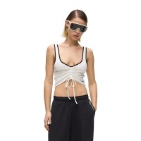 дънки,дамски,топове,karl,lagerfeld,jeans,b2w17051,sleeveless,top,white,(white)