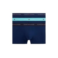боксерки,мъжко,бельо,tommy,hilfiger,um0um03890,trunk,boxers,3,units,blue,(ptch,blu,arc,aqu,des)